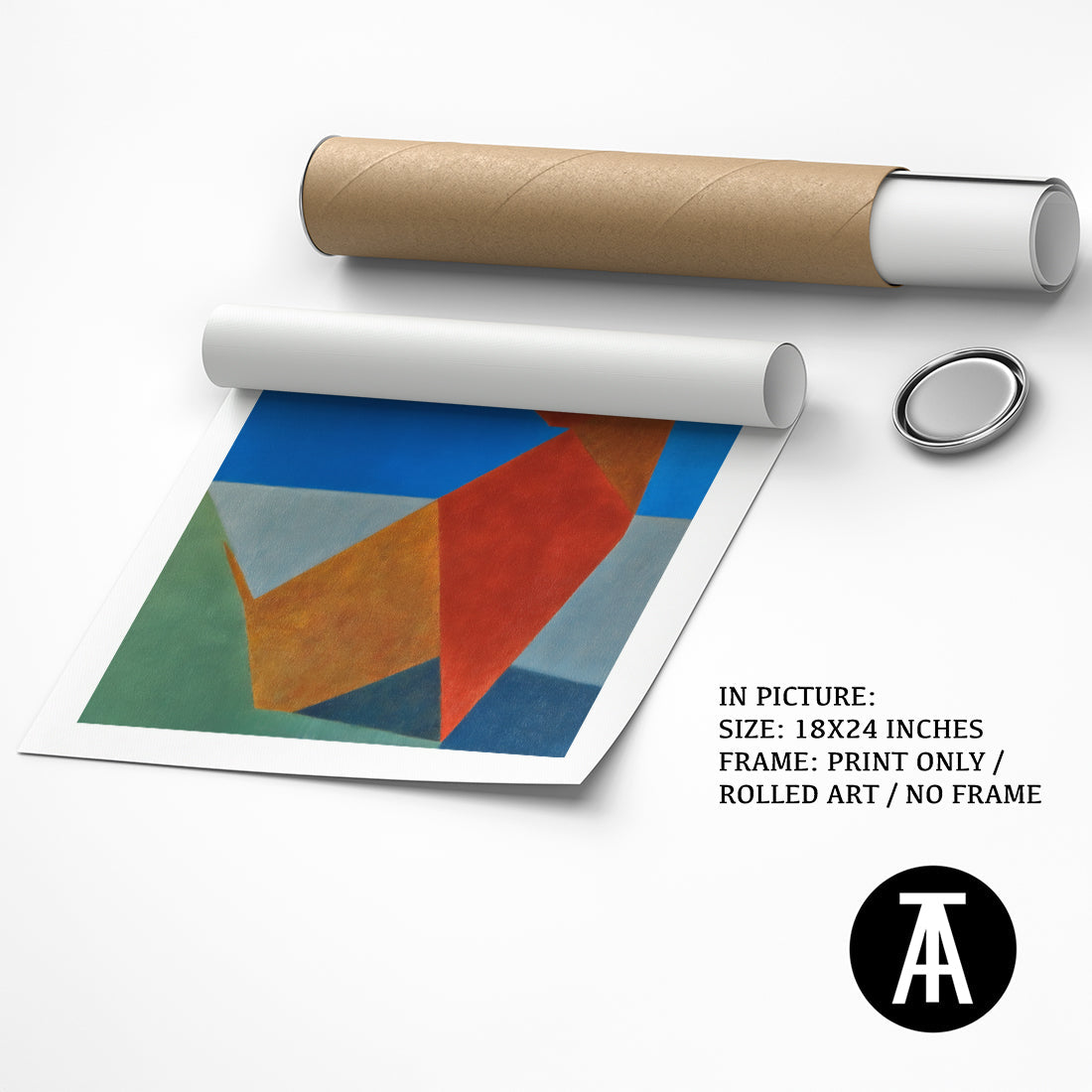 Artwork as Print Only or Rolled Art