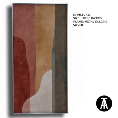 Artwork in Metal Earling Silver Frame