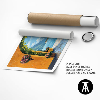 Artwork as Print Only or Rolled Art