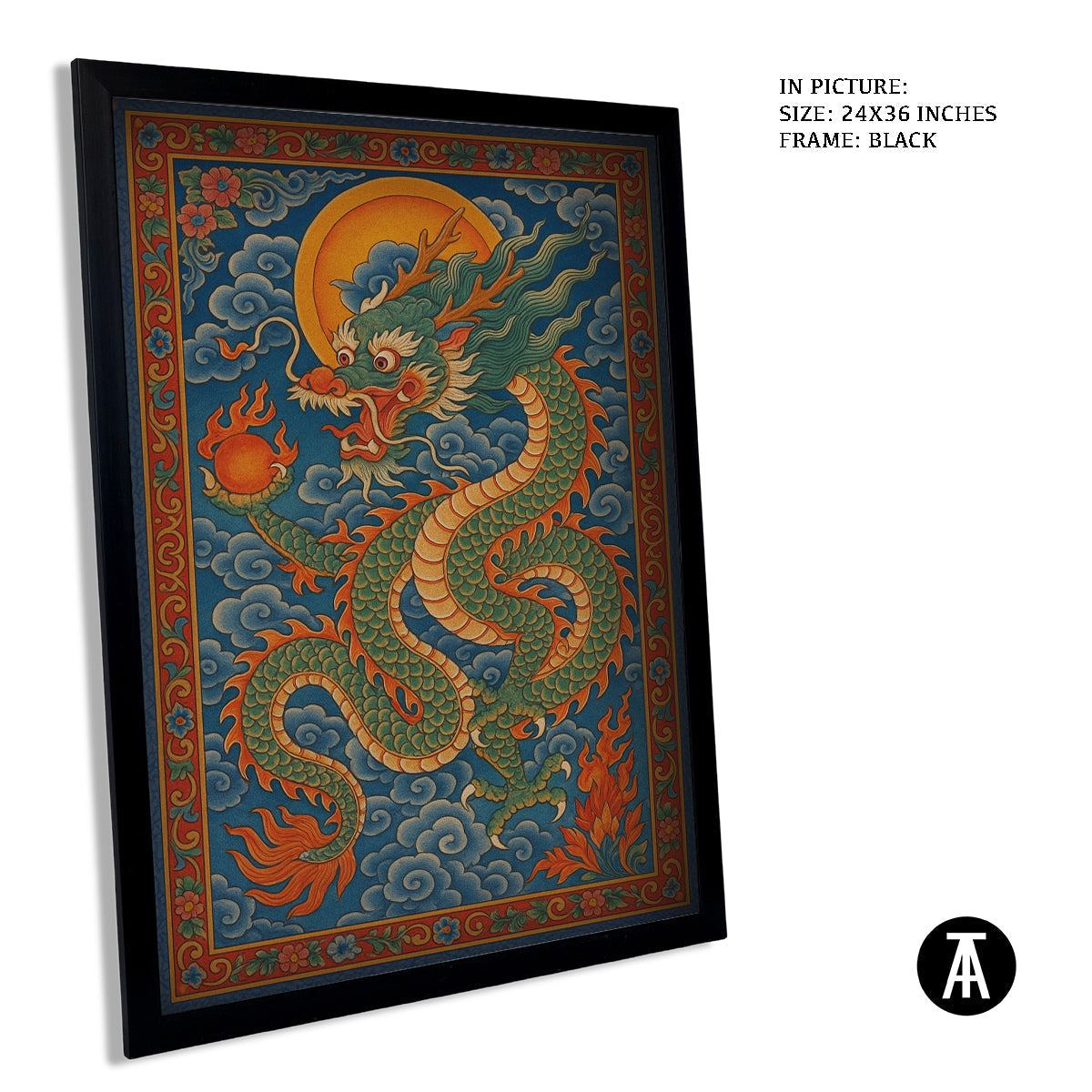 Artwork in Black Frame