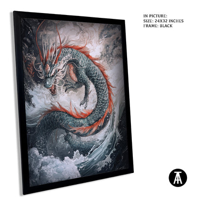 Artwork in Metal Earling Silver Frame
