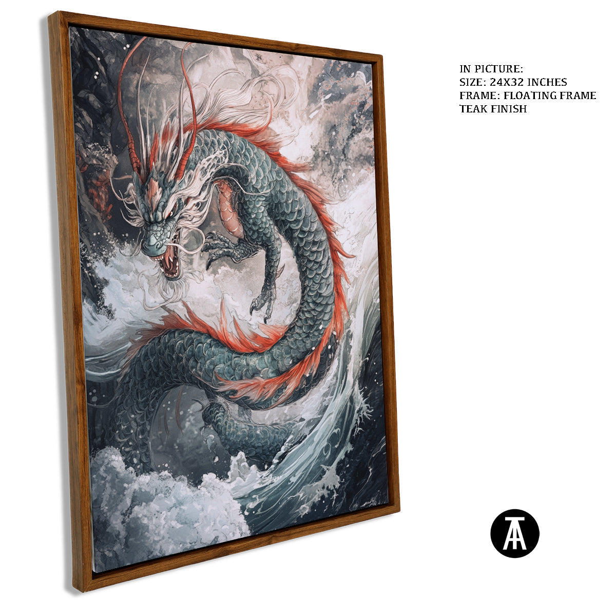 Artwork in Floating Frame