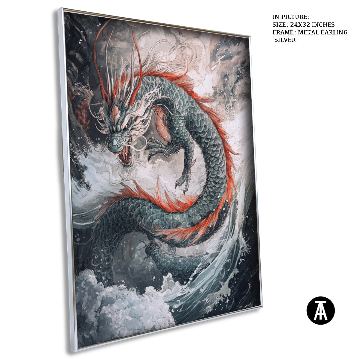 Artwork in Black Frame