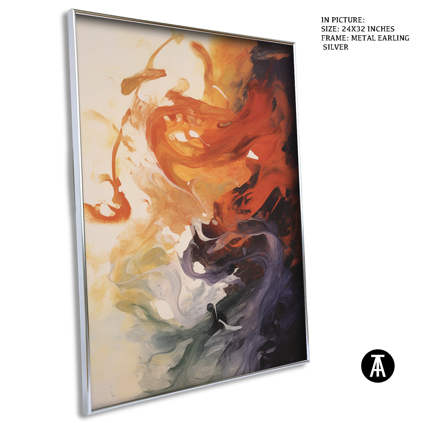 Artwork in Black Frame