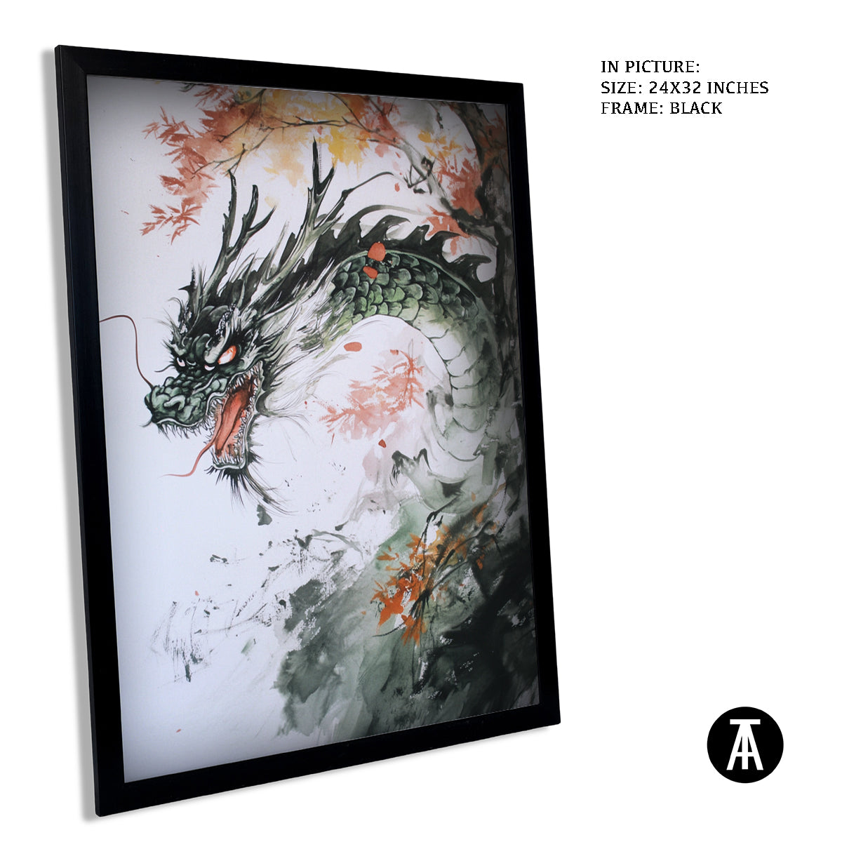 Artwork in Metal Earling Silver Frame