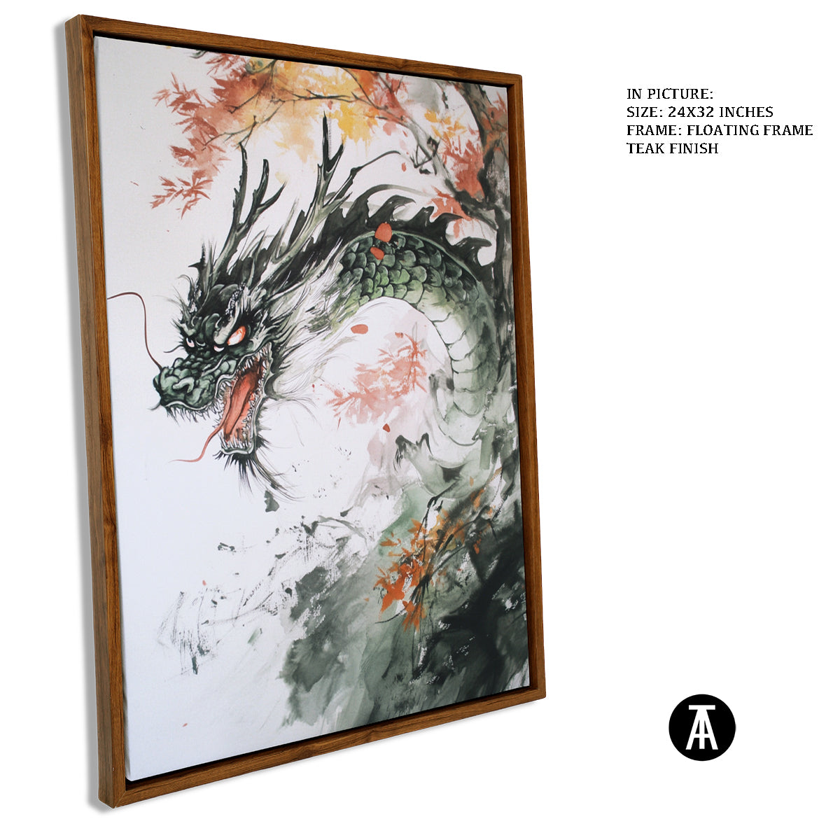 Artwork in Floating Frame