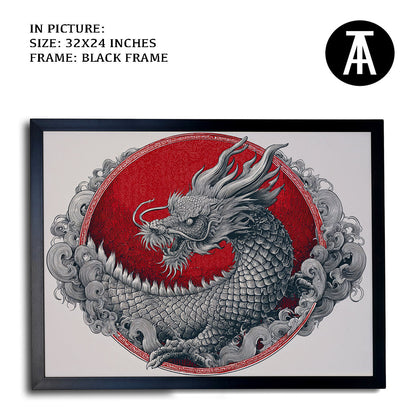 Artwork in Metal Earling Silver Frame