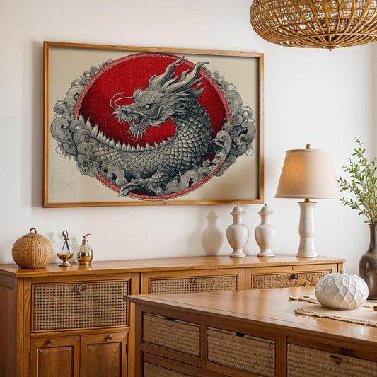 Japanese Painting in a Lifestyle Setting