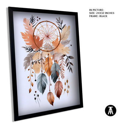 Artwork in Metal Earling Silver Frame