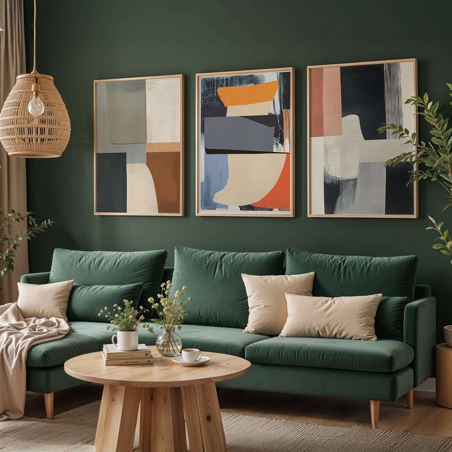 Gallery Wall Set in Lifestyle Setting