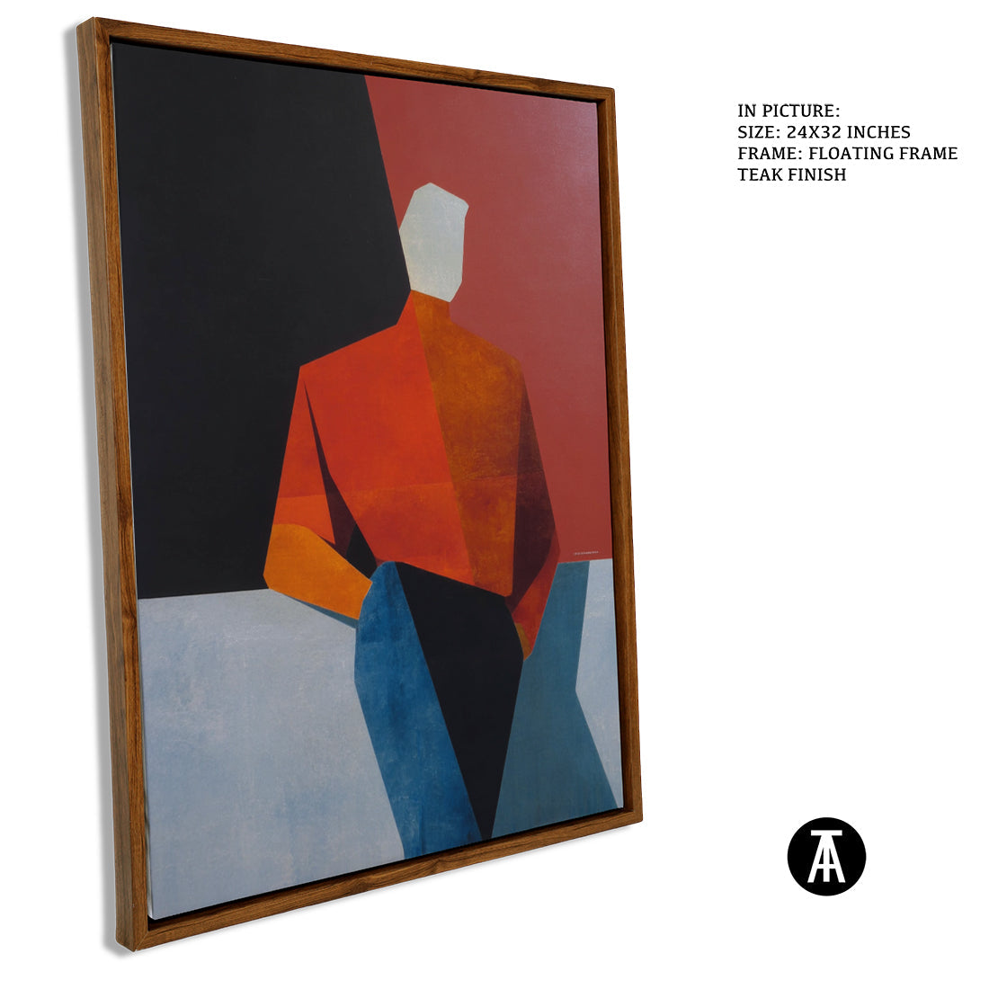 Artwork in Floating Frame