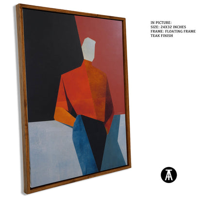 Artwork in Floating Frame