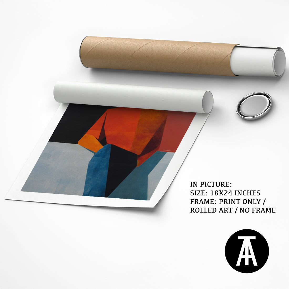 Artwork as Print Only or Rolled Art
