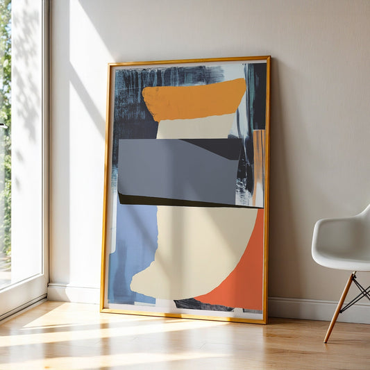 Abstract Art in a Lifestyle Setting Drift Into My Dreams by NYC Abstract