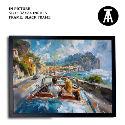 Artwork in Metal Earling Silver Frame