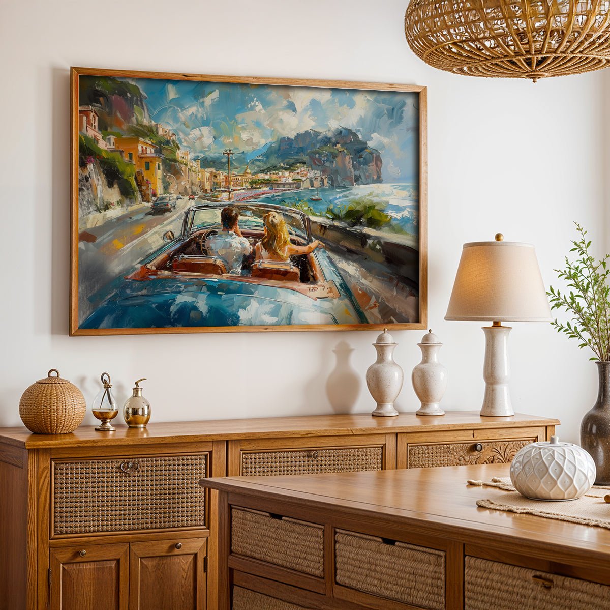 Limited Edition Painting in a Lifestyle Setting
