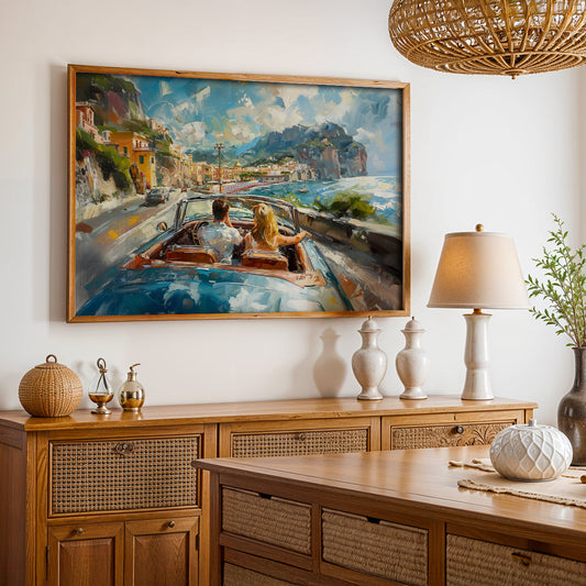 Limited Edition Painting in a Lifestyle Setting