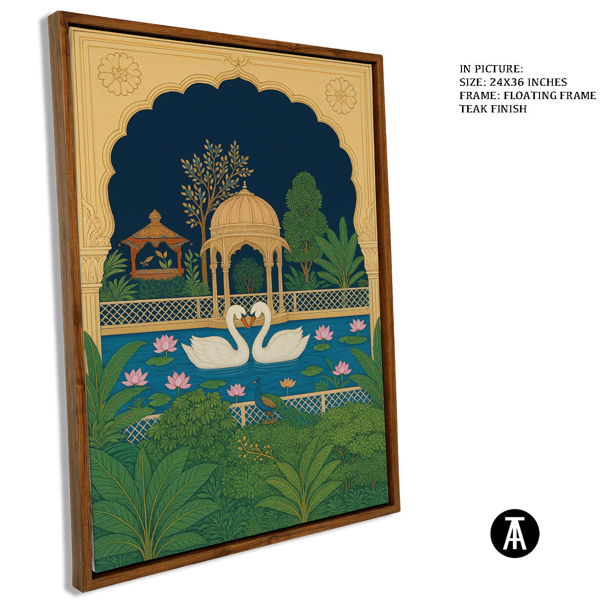 Artwork in Floating Frame