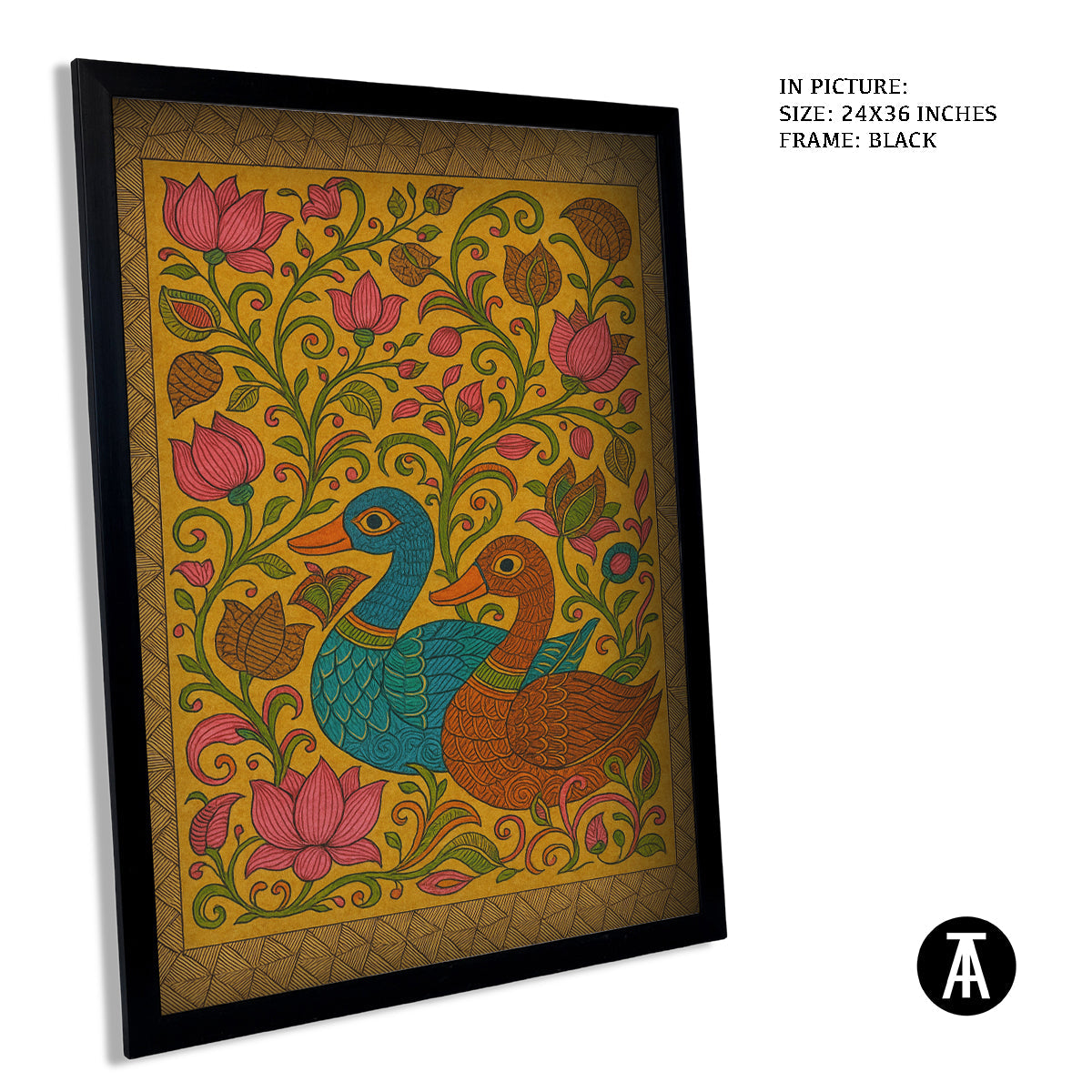 Artwork in Black Frame