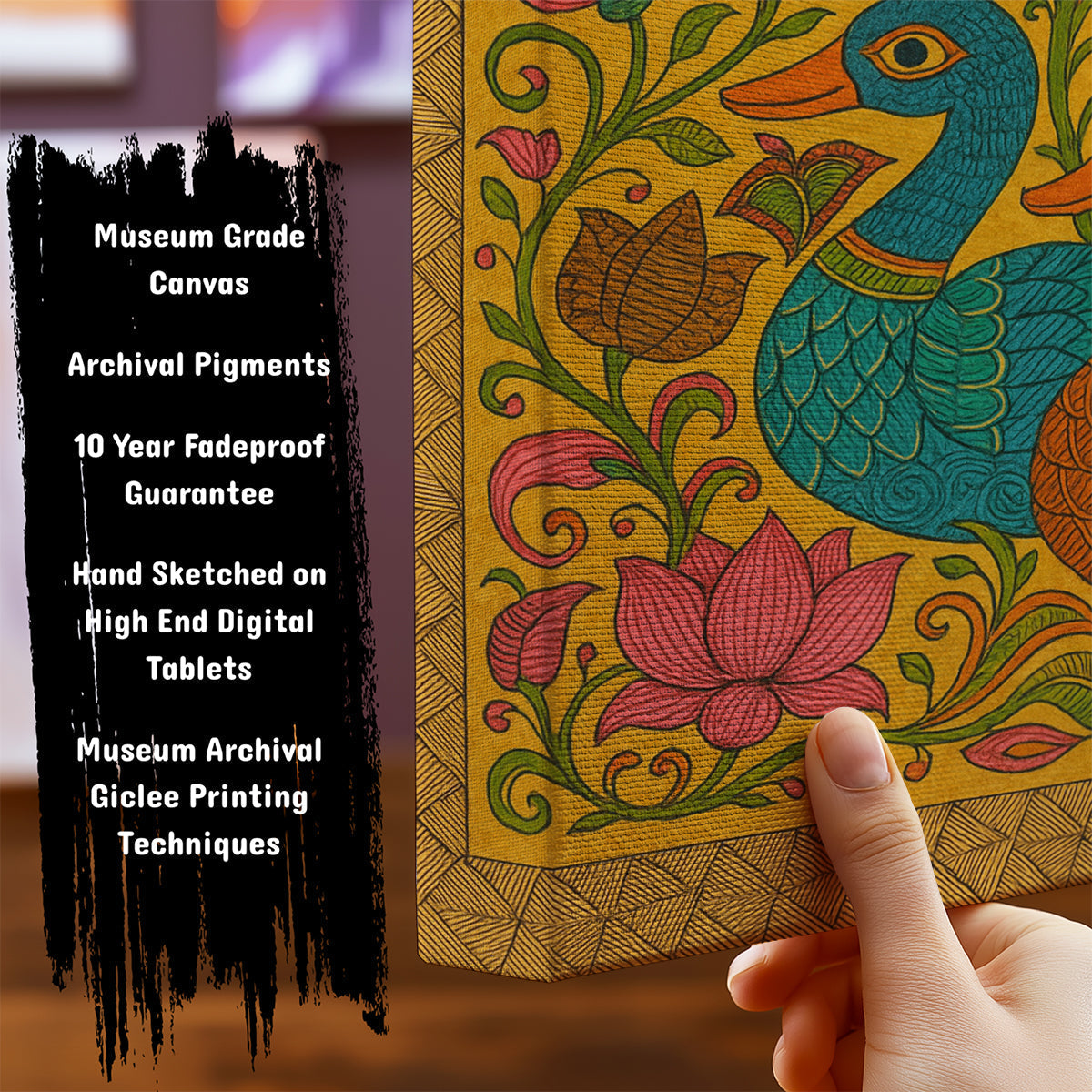 Information about Indian Art Canvas Art Print
