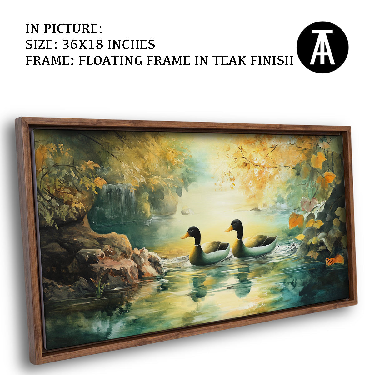 Artwork in Floating Frame
