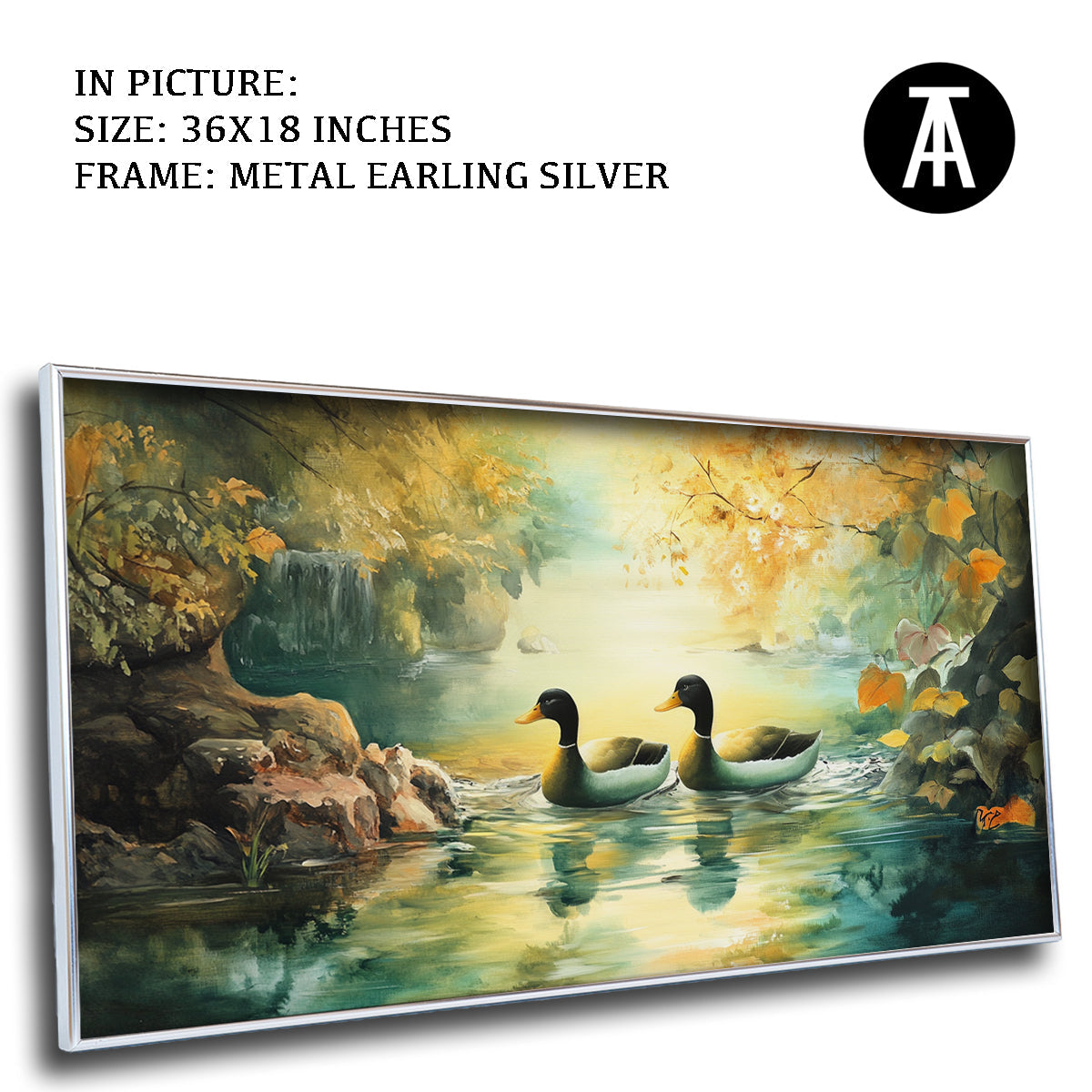 Artwork in Black Frame