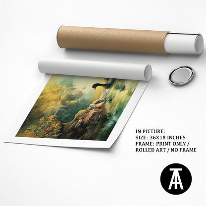 Artwork as Print Only or Rolled Art