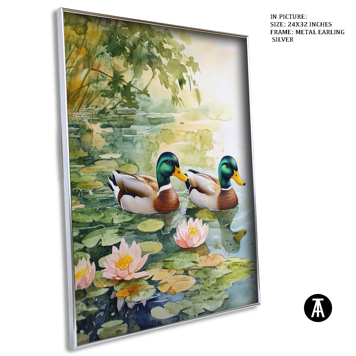 Artwork in Black Frame