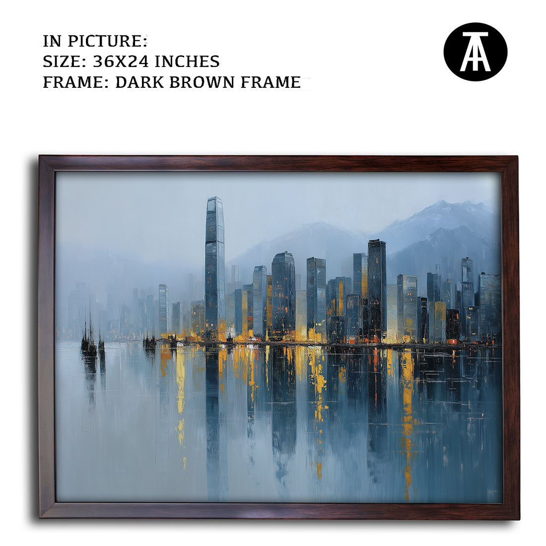 Artwork in Black Frame