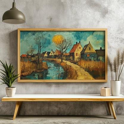 Limited Edition Painting in a Lifestyle Setting
