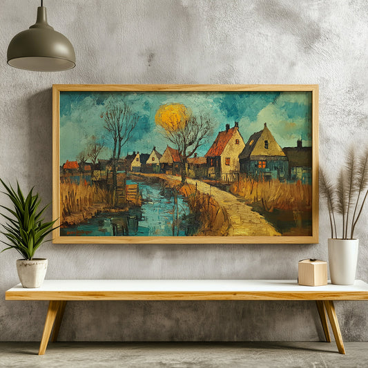 Limited Edition Painting in a Lifestyle Setting