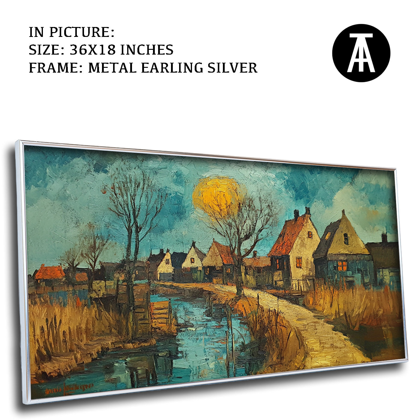 Artwork in Black Frame