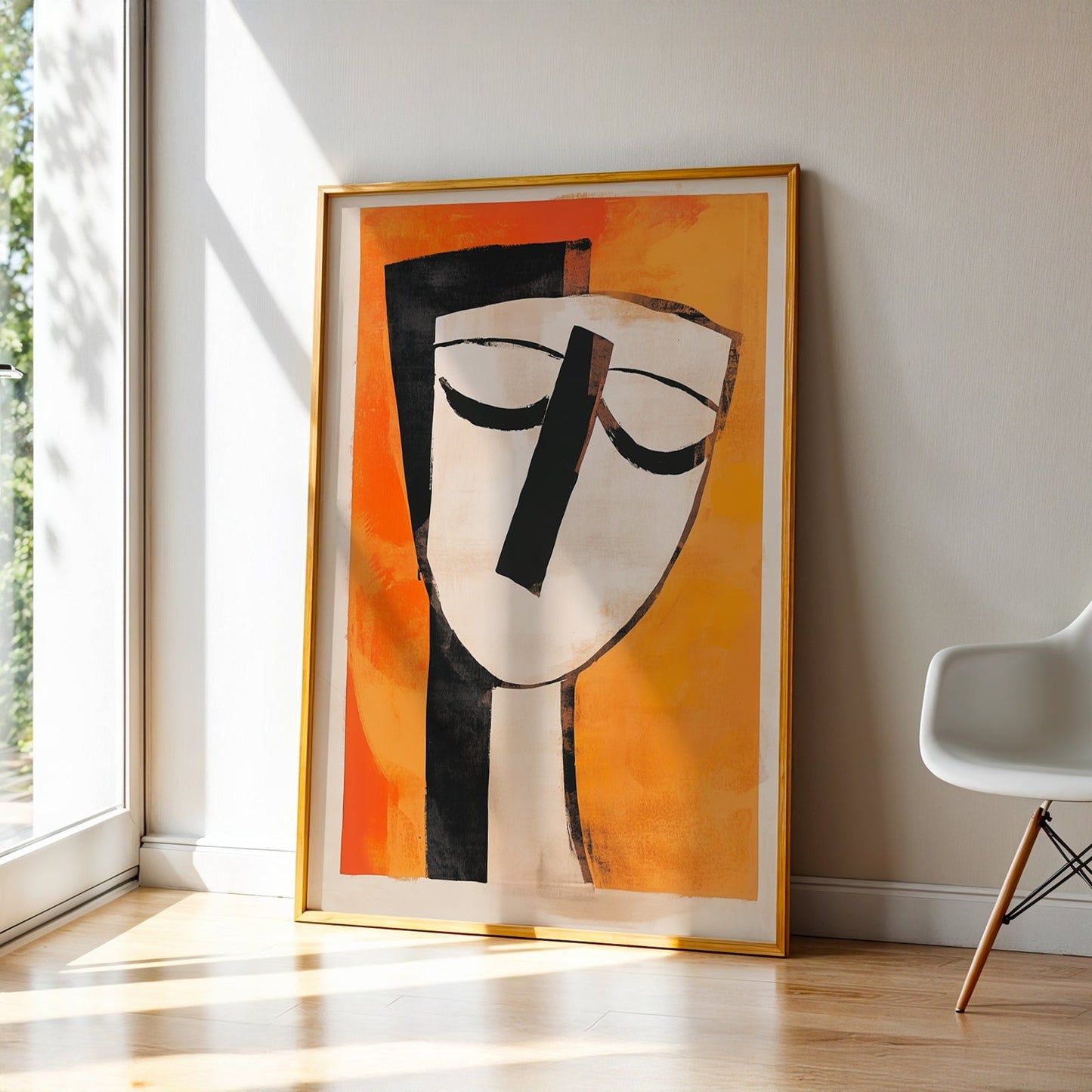 Abstract Art in a Lifestyle Setting Echo Of My Spirit by NYC Abstract