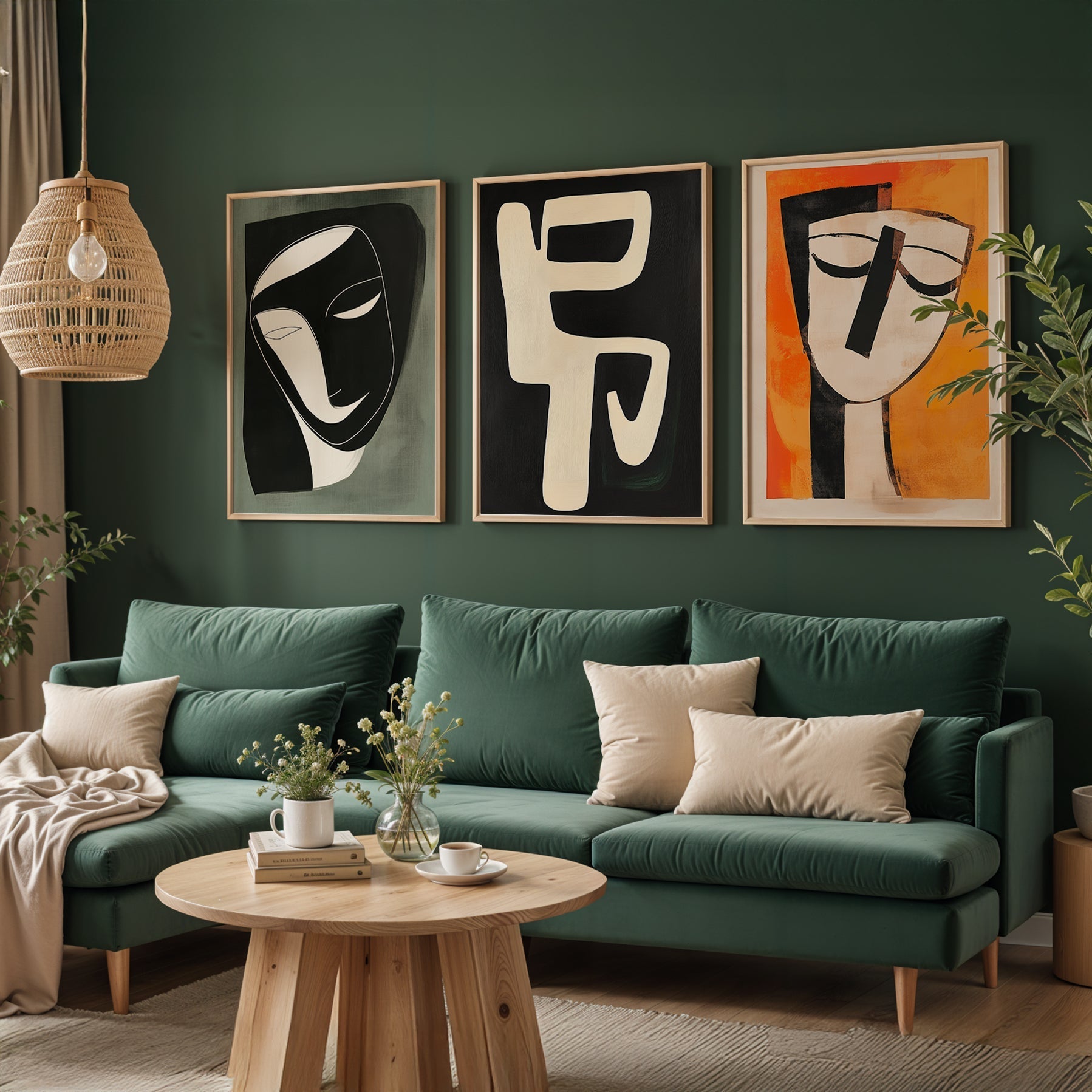 Gallery Wall Set in Lifestyle Setting