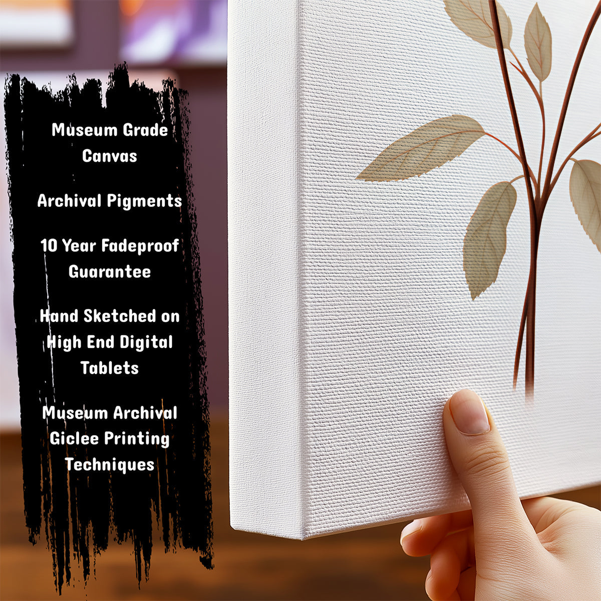 Information on Canvas Art Set of Three