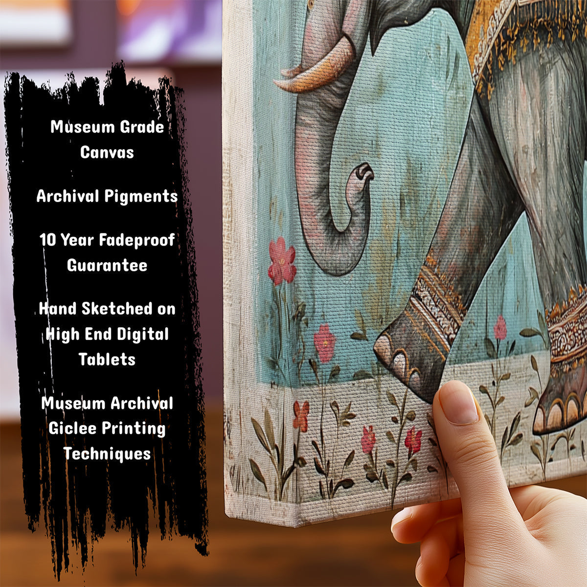 Information about Indian Art Canvas Art Print