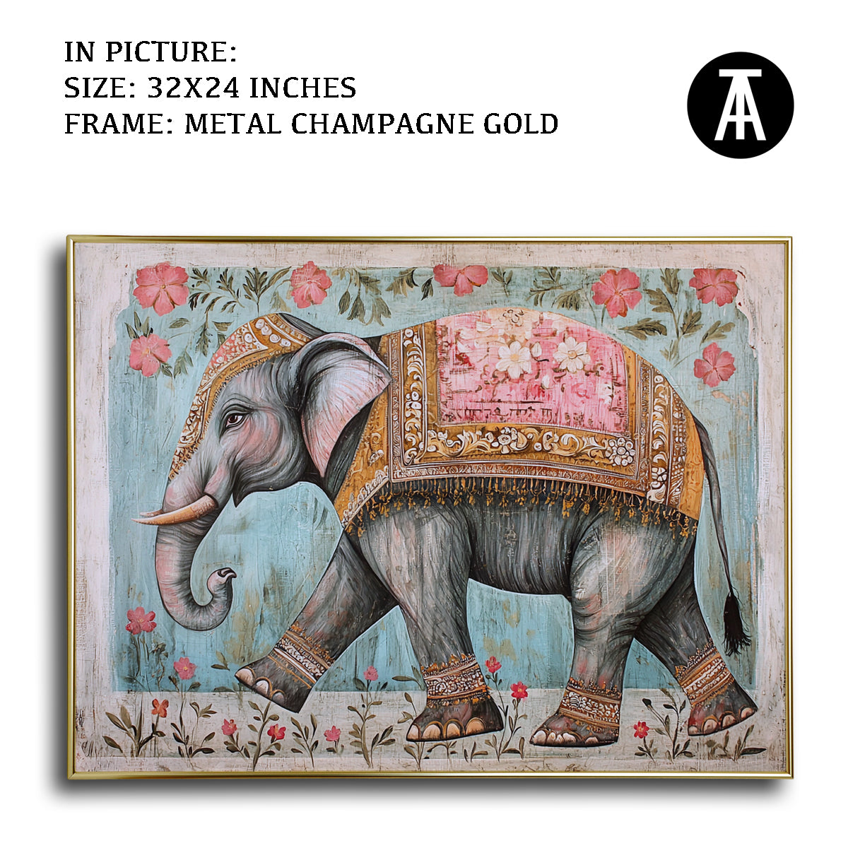 Artwork in Black Frame