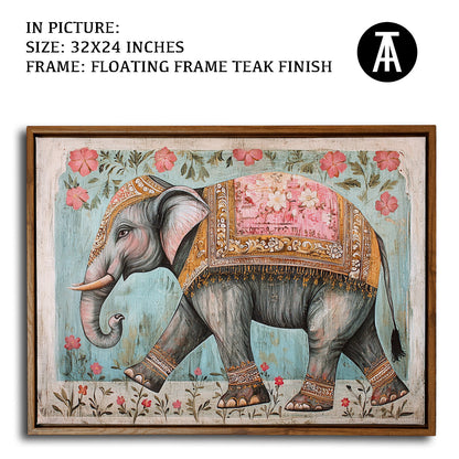 Artwork in Floating Frame