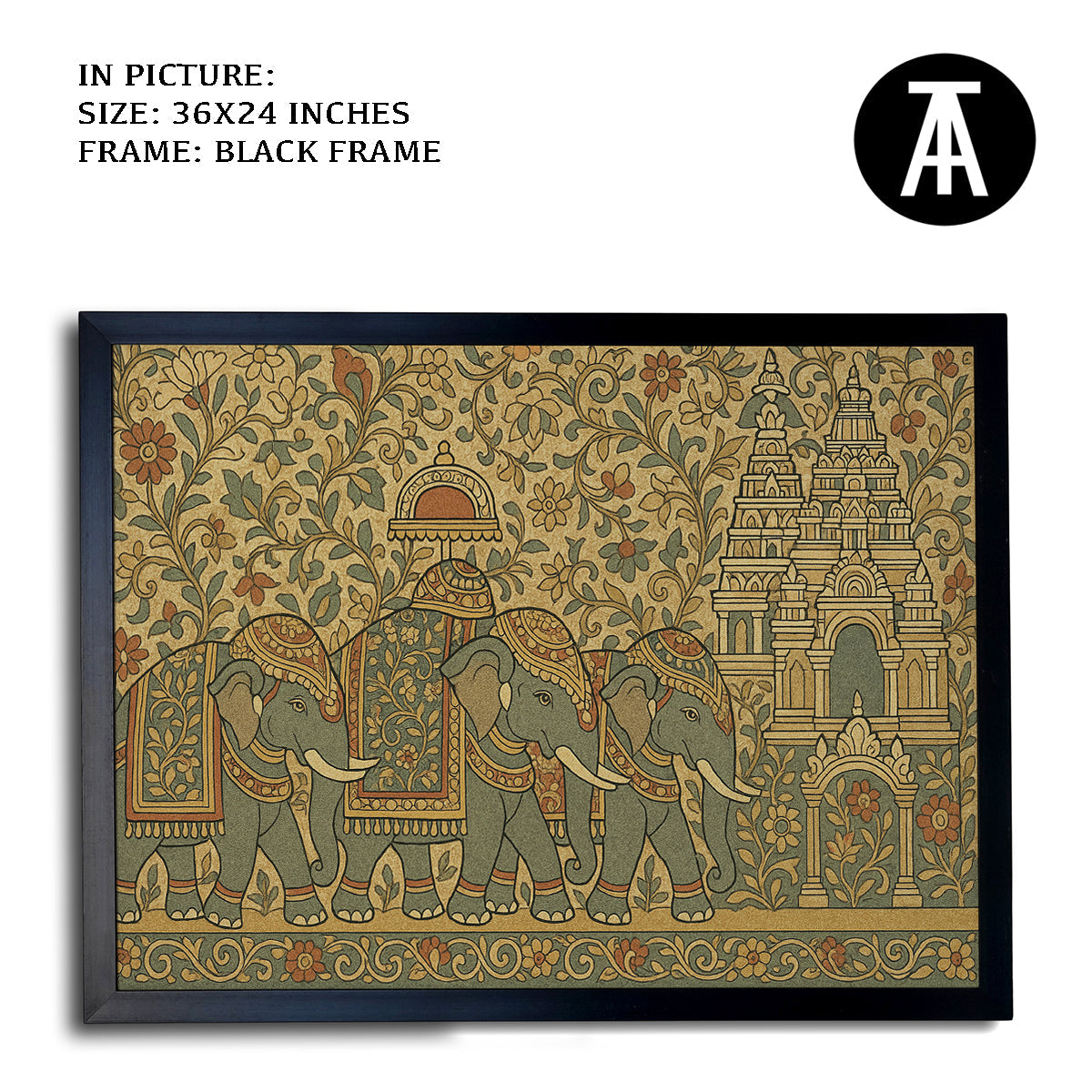Artwork in Black Frame