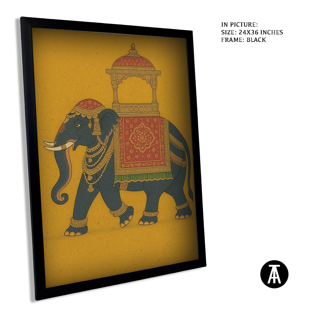 Artwork in Black Frame