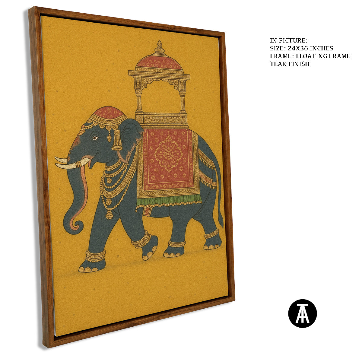 Artwork in Floating Frame