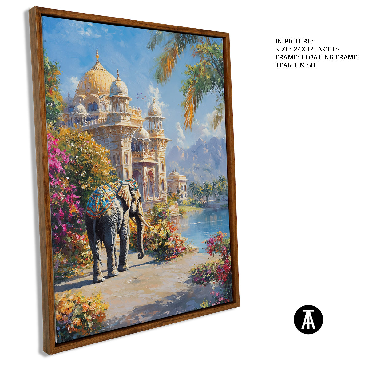 Artwork in Floating Frame