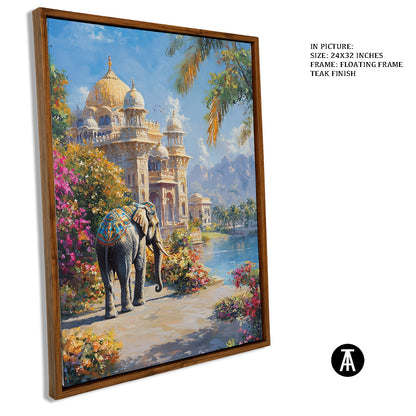 Artwork in Floating Frame