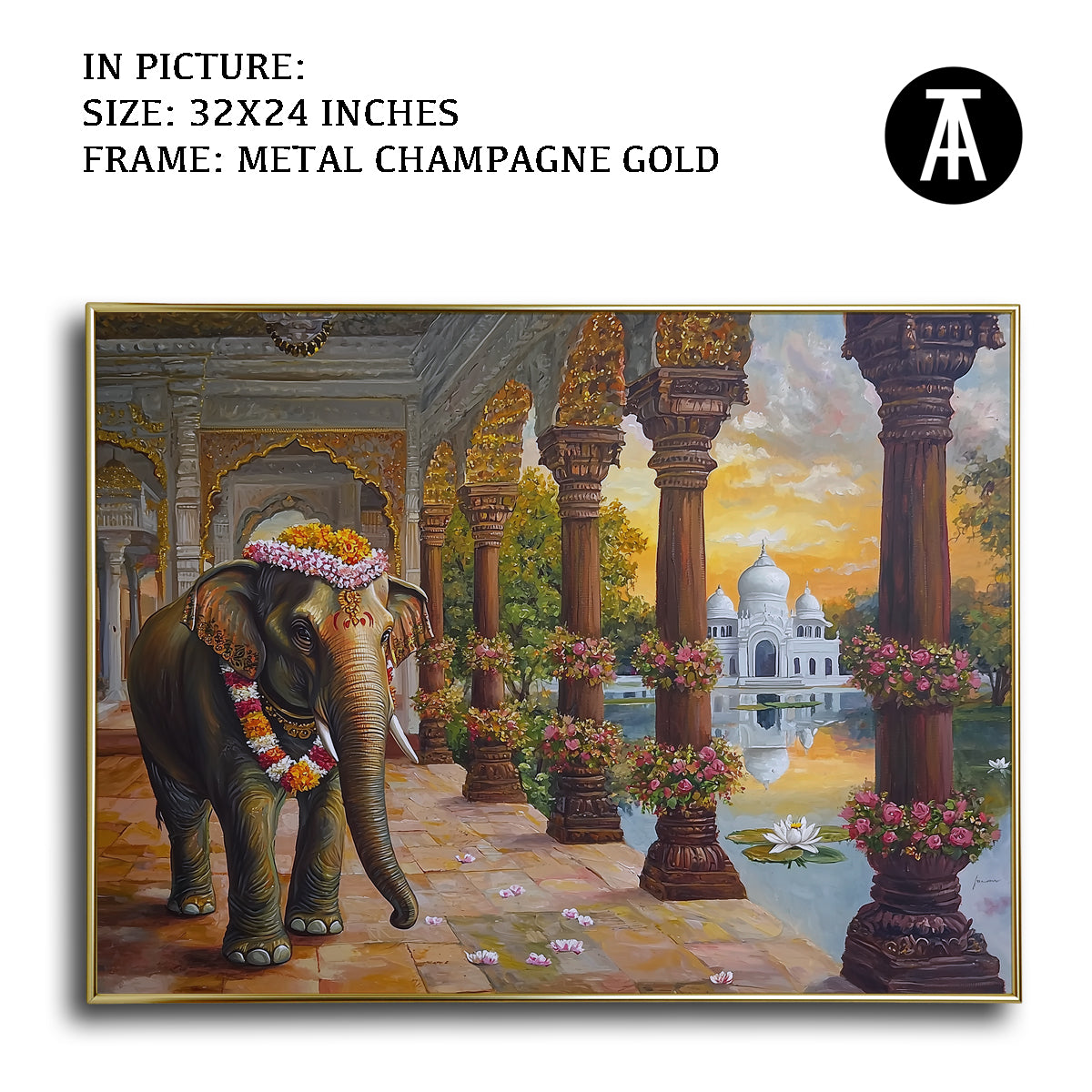 Artwork in Black Frame
