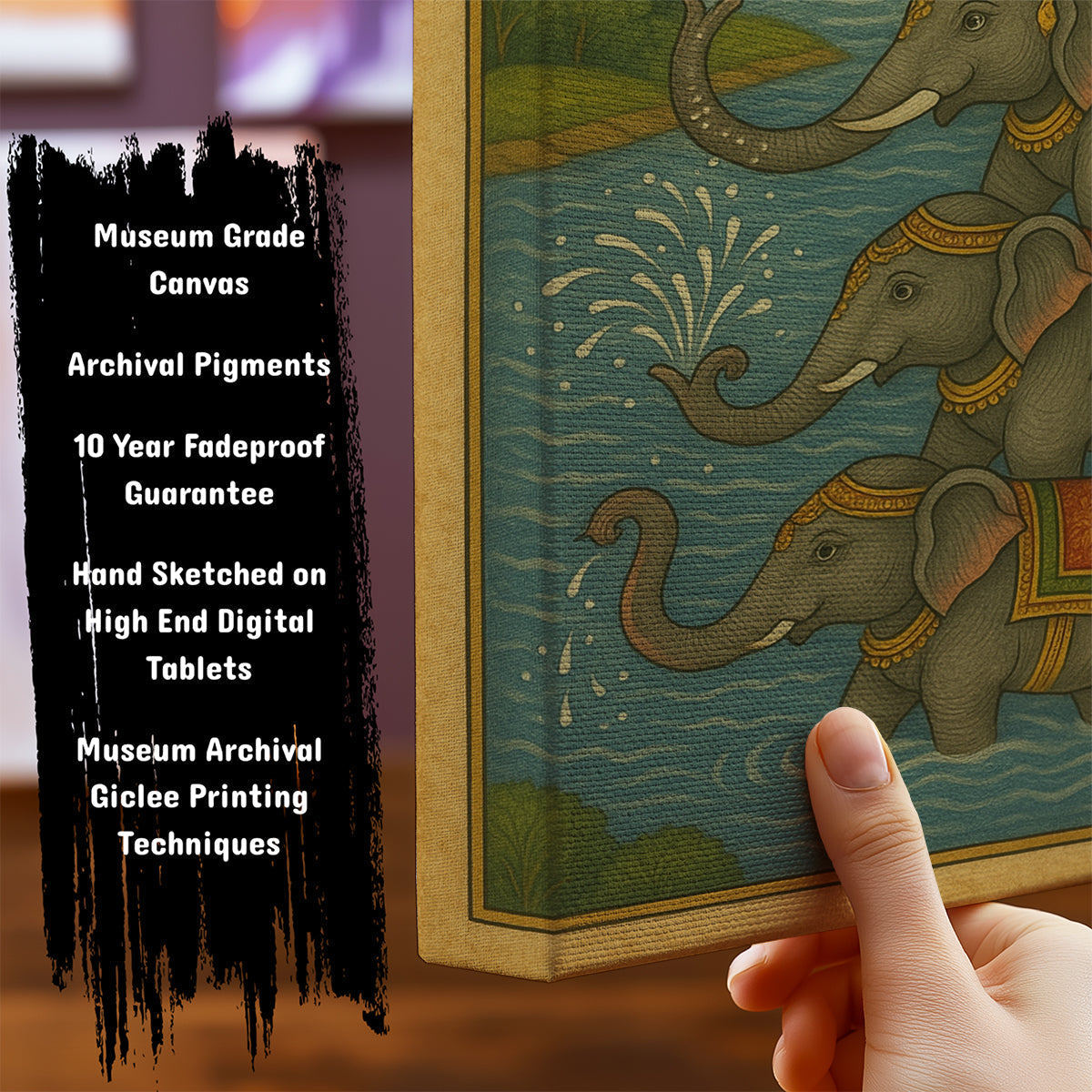Information about Indian Art Canvas Art Print