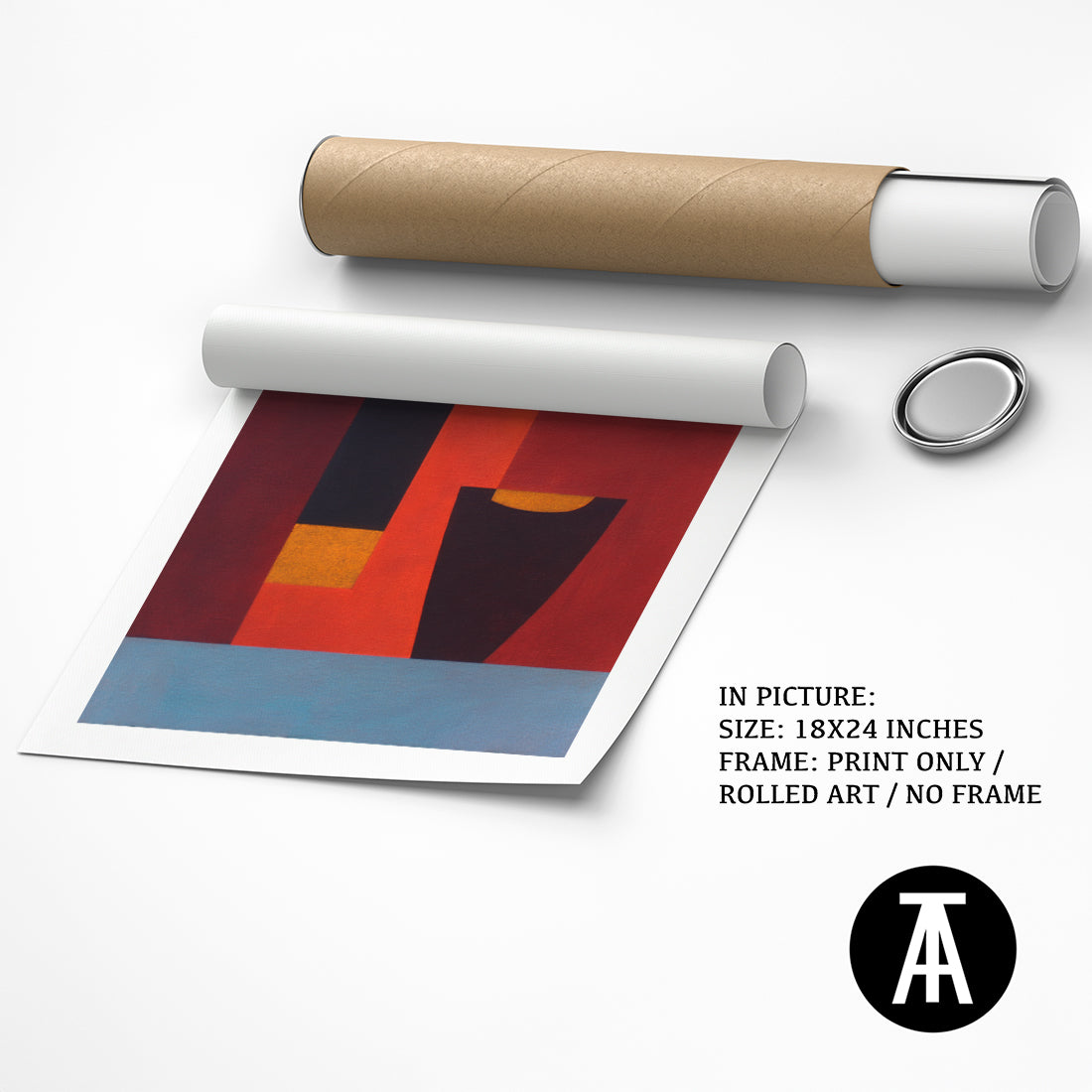 Artwork as Print Only or Rolled Art