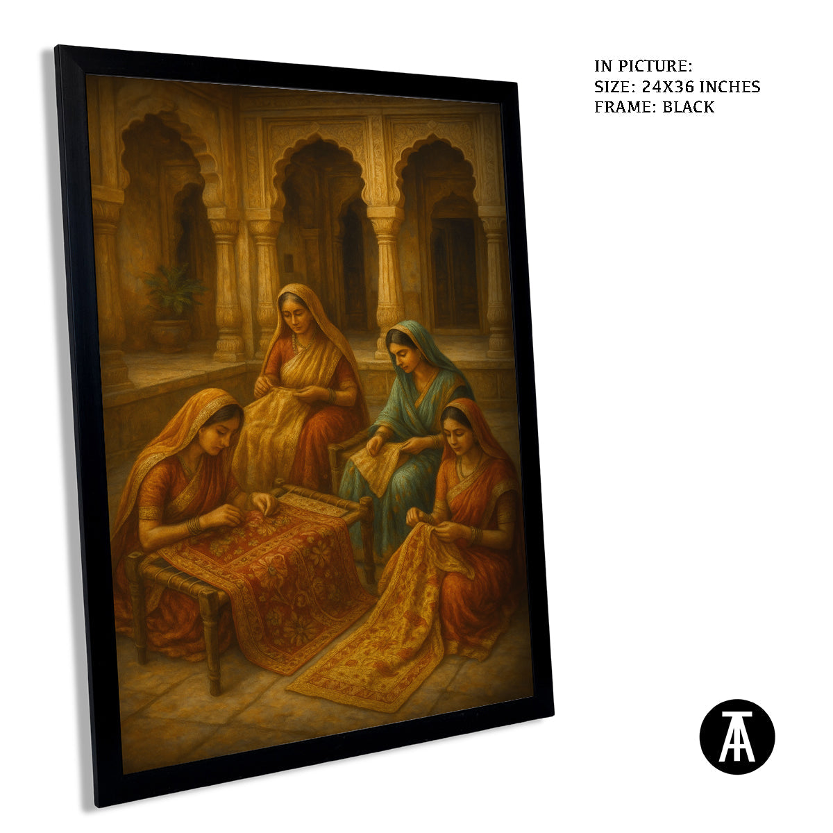 Artwork in Black Frame