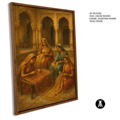 Artwork in Floating Frame