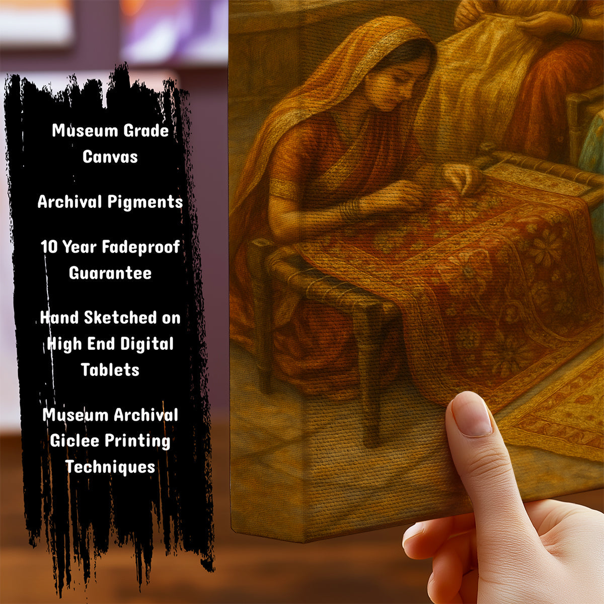 Information about Indian Art Canvas Art Print