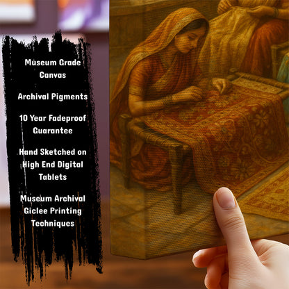 Information about Indian Art Canvas Art Print